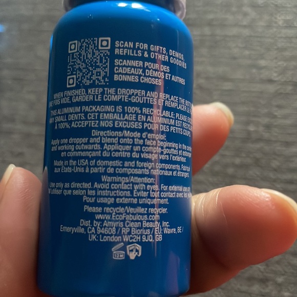 EcoFabulous Nourishing Face Oil 1 Oz - Picture 7 of 7